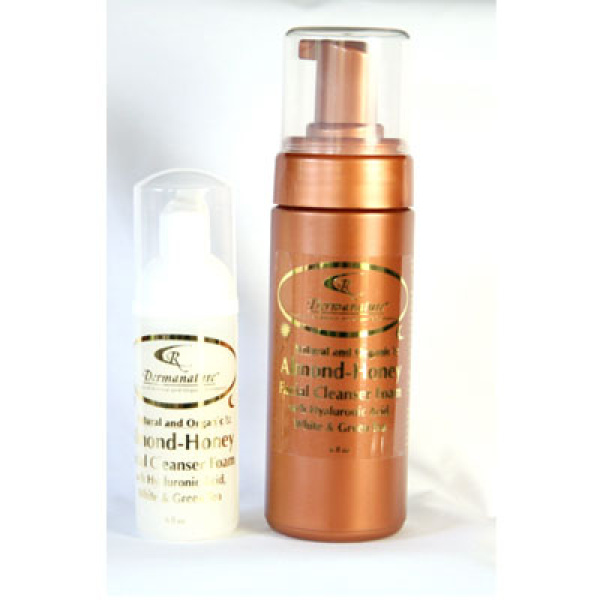Almond Foam Soap pH balanced Natural Organic Cosmetics