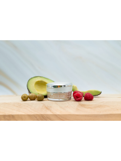 Anti-Wrinkle & Puffy Eye Cream with Peptides +Vitamin A travel size Natural Healthy Organic Cosmetics