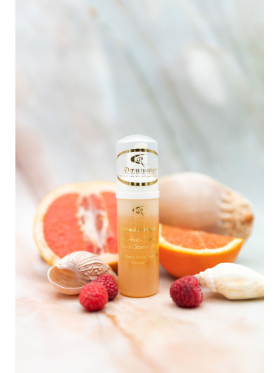 Grapefruit-Cranberry pH Balanced Facial Cleanser Small Travel size Foam Natural Healthy Organic Cosmetics