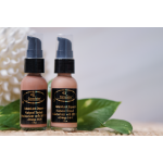 Tinted Moisturizer with SPF 15 with Natural Sunscreens (Warm Brown) Natural Healthy Organic Cosmetics