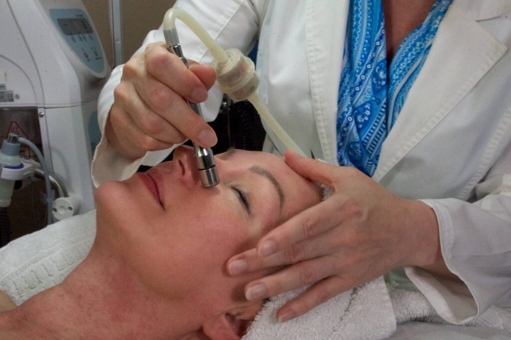 Microdermabrasion facials antiaging treatment's Woodlands Conroe